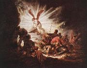 Jacob Gerritsz Cuyp The Angel Is Opening Christ's Tomb oil painting artist